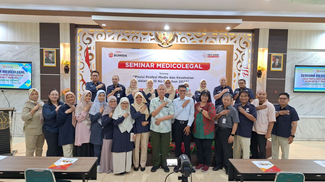 SEMINAR MEDICOLEGAL “POSISI PROFESI MEDIS DAN KESEHATAN DALAM UU NOMOR 17 TAHUN 2023