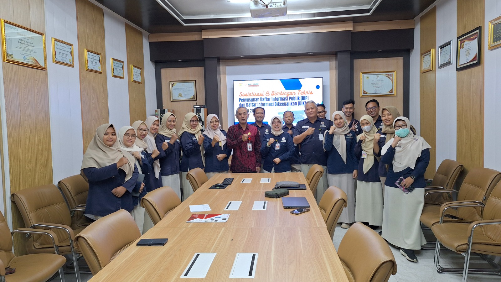 BIMBINGAN TEKNIS PENYUSUNAN DAFTAR INFORMASI PUBLIK (DIP) DAN DAFTAR INFORMASI YANG DIKECUALIKAN (DIK) TAHUN 2025